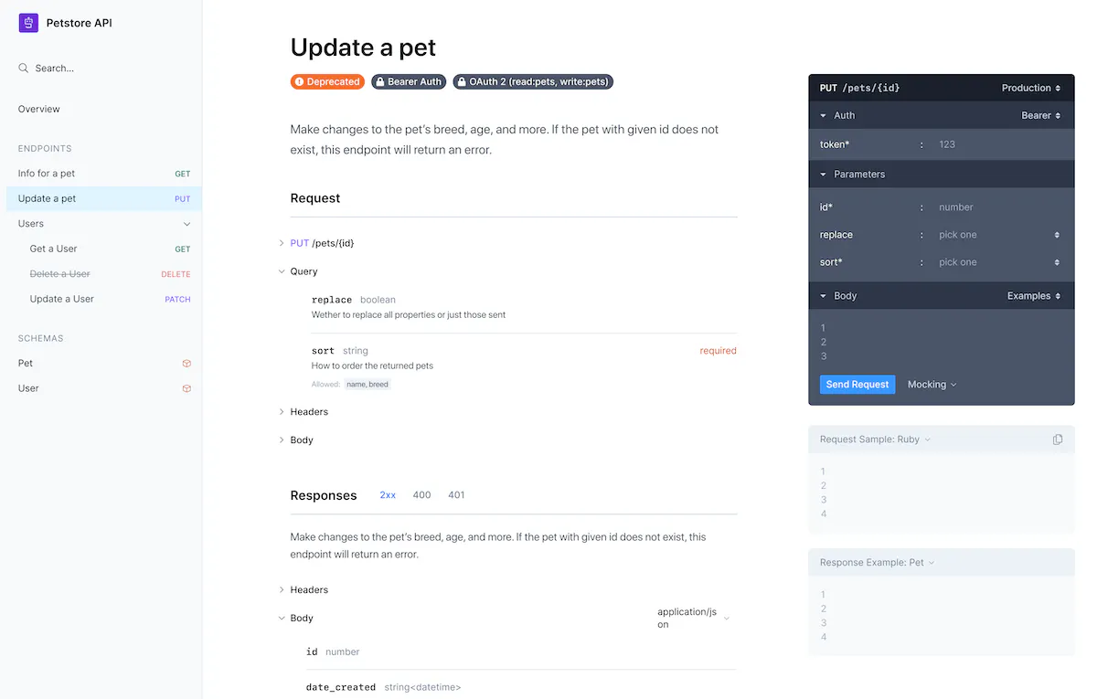 API Developer Portal & Documentation